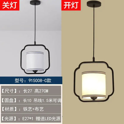 chinoiserie retro 4 light black chandelier dining room