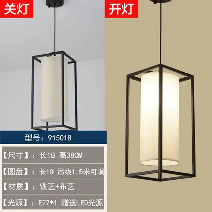 chinoiserie retro 4 light black chandelier dining room