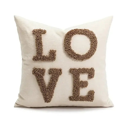 Hand knitted red & white christmas candy cushions living room decor