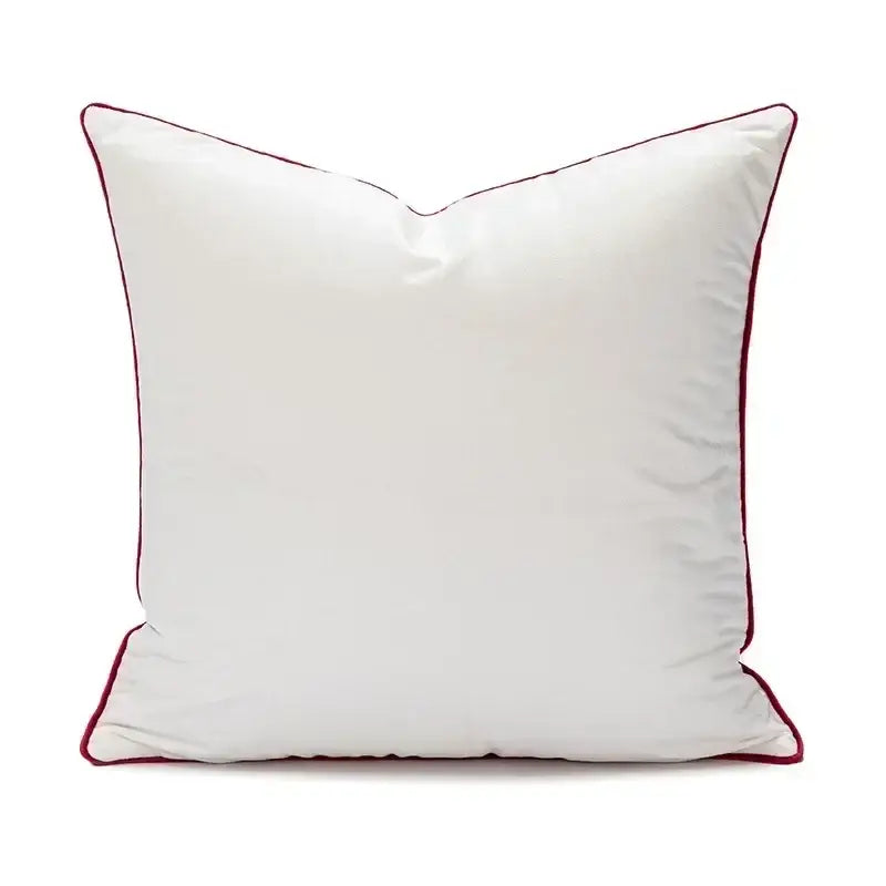 Christmas cartoon candy cushion cover red & white living room pillow