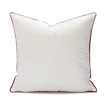 Christmas cartoon candy cushion cover red & white living room pillow