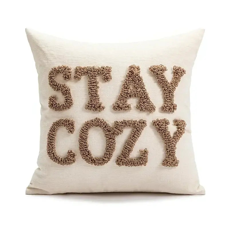 Christmas cartoon candy cushion cover red & white living room pillow