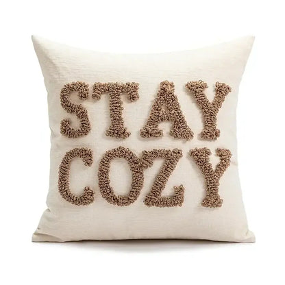 Christmas cartoon candy cushion cover red & white living room pillow