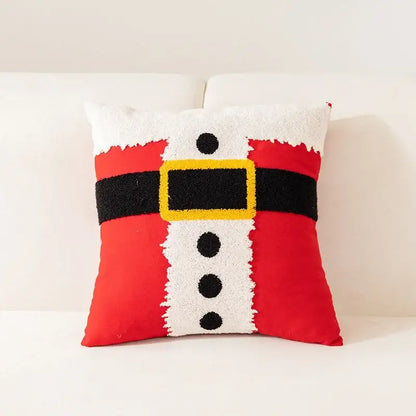 Festive cartoon letter embroidered pillow cover living room decor