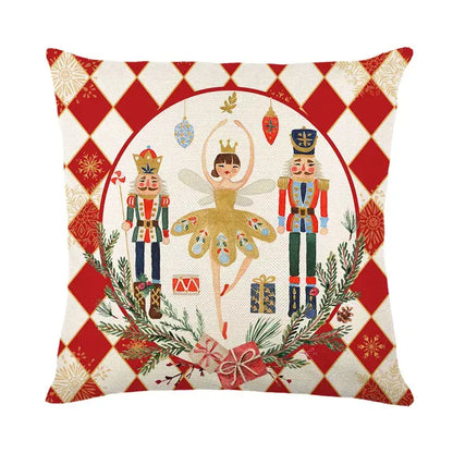 christmas pillowcase collection – living room festive decor