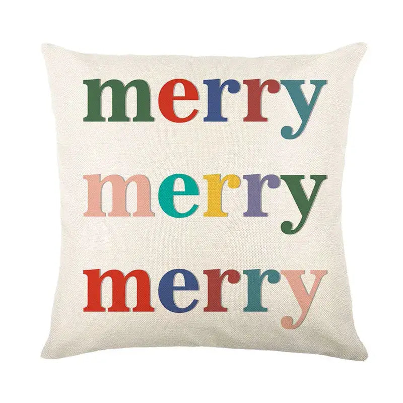 christmas pillowcase collection – living room festive decor