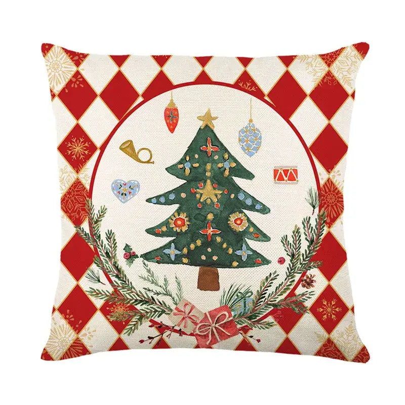 christmas pillowcase collection – living room festive decor
