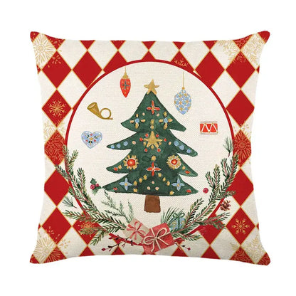 christmas pillowcase collection – living room festive decor