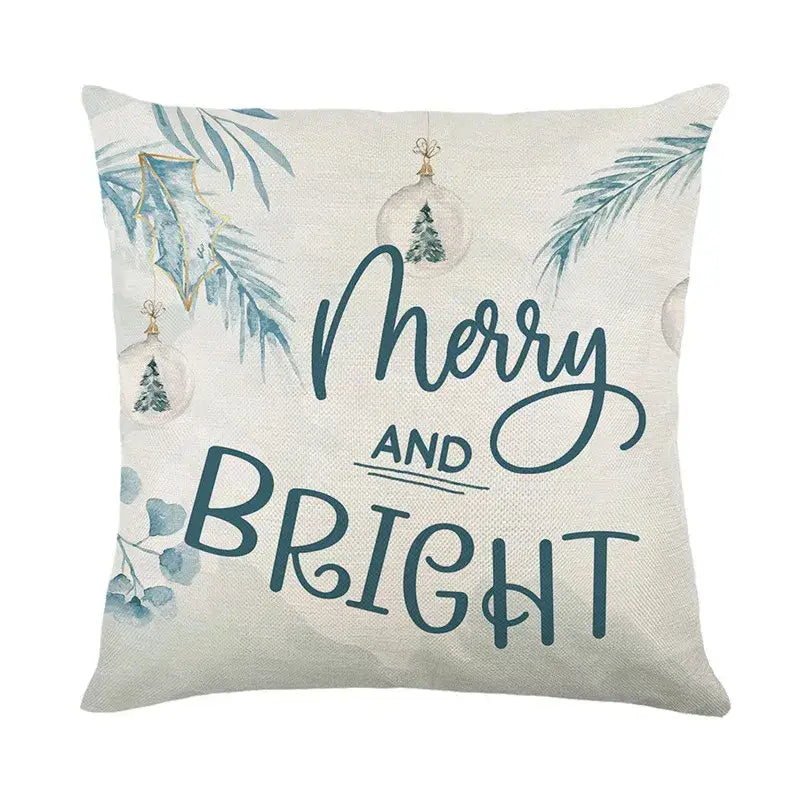 christmas pillowcase collection – living room festive decor