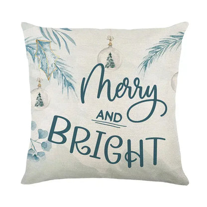 christmas pillowcase collection – living room festive decor