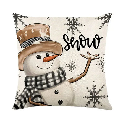 christmas pillowcase collection – living room festive decor