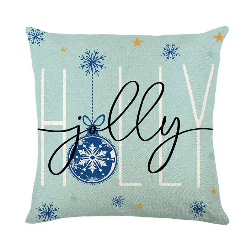 christmas pillowcase collection – living room festive decor