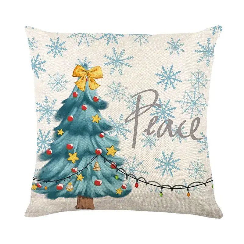 christmas pillowcase collection – living room festive decor
