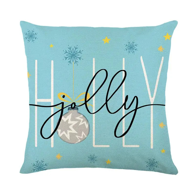 christmas pillowcase collection – living room festive decor