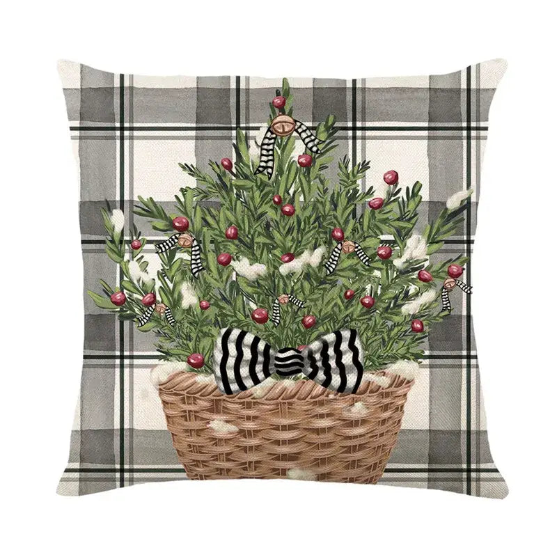 christmas pillowcase collection – living room festive decor