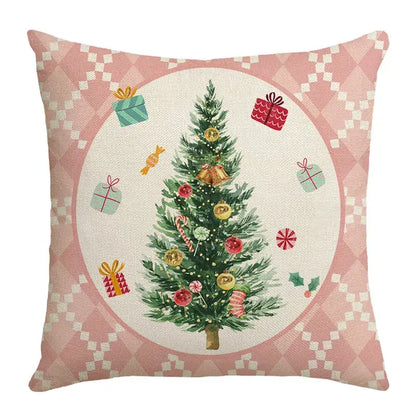 christmas pillowcase collection – living room festive decor