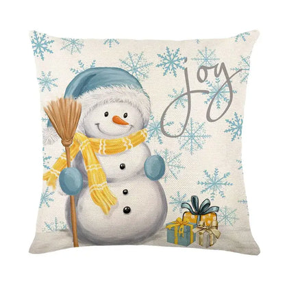 christmas pillowcase collection – living room festive decor