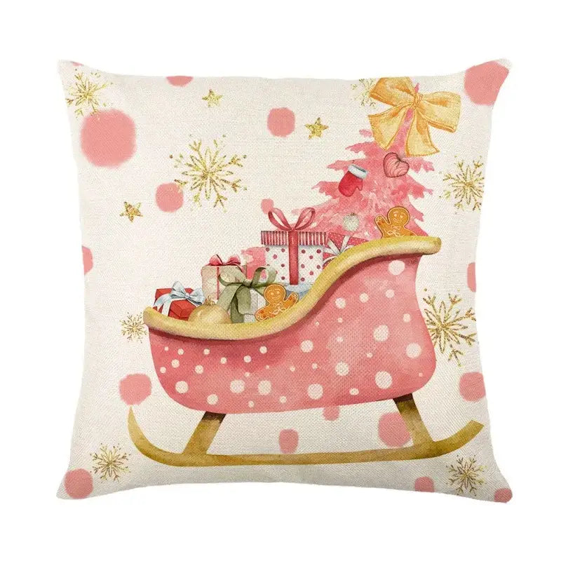 christmas pillowcase collection – living room festive decor
