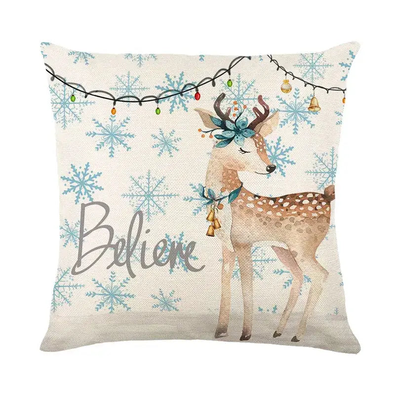 christmas pillowcase collection – living room festive decor