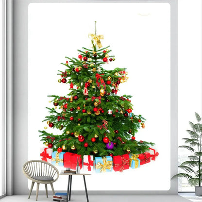 Bohemian green pine christmas tree wall decor – bedroom tapestry