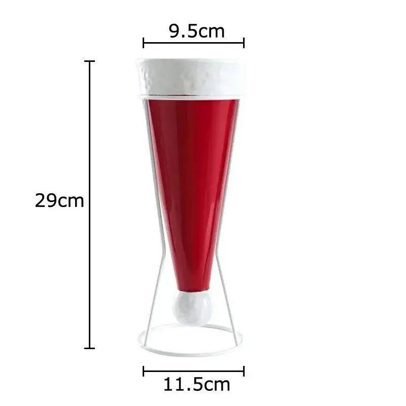 Glossy red christmas tree ceramic vase dining room decor