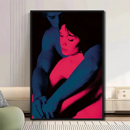 DecorBites™ Classic TV Drama Girl Art Poster Canvas