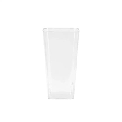 Modern clear acrylic hurricane flower vase dining room centerpiece