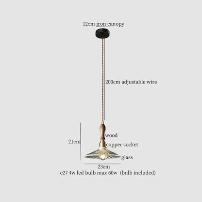 clear glass led pendant light brass pair for bedroom