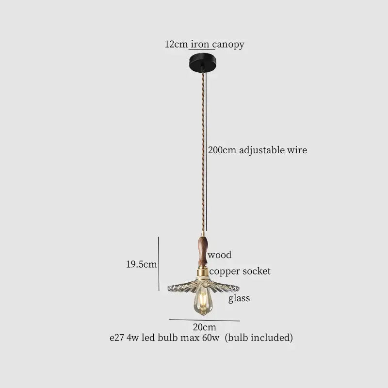 clear glass led pendant light brass pair for bedroom