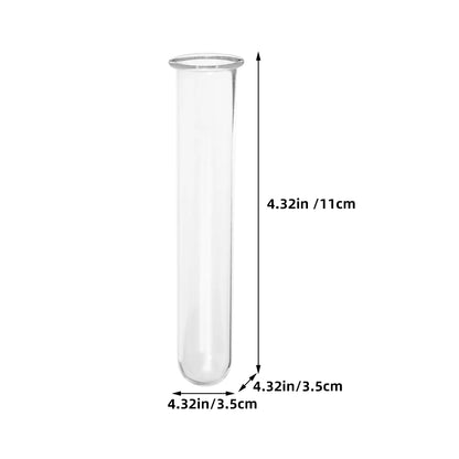 DecorBites™ Clear Glass Test Tube Vases for Plants