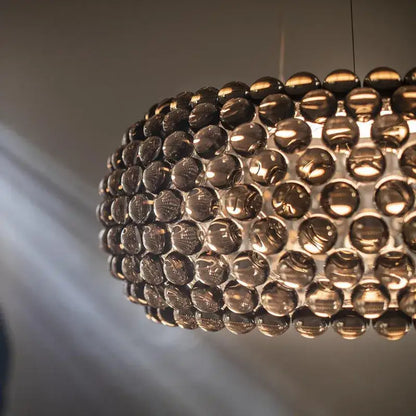 clear gold acrylic pendant lights living room chandelier