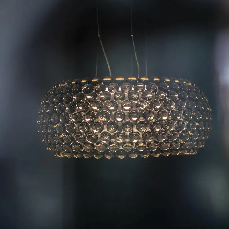 clear gold acrylic pendant lights living room chandelier