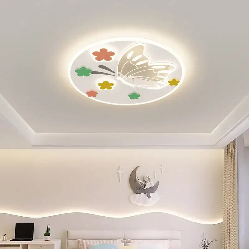cloud airplane chandelier blue and white bedroom light