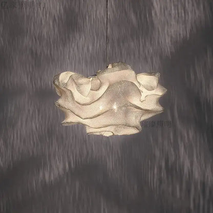 cloud chandelier sculptural cream pendant light bedroom