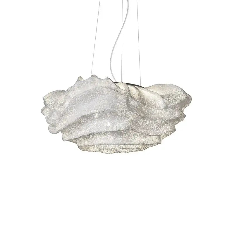cloud chandelier sculptural cream pendant light bedroom