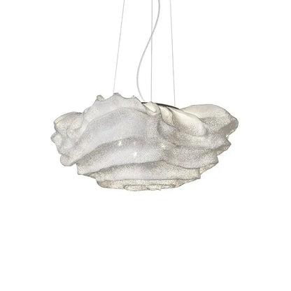 cloud chandelier sculptural cream pendant light bedroom