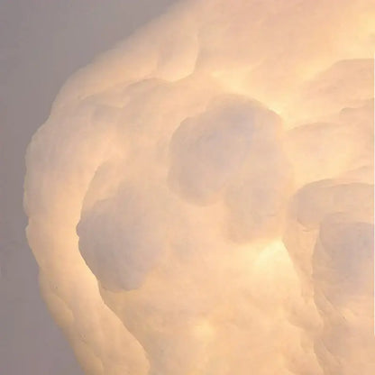 cloud chandelier silk cotton nursery hanging lamp