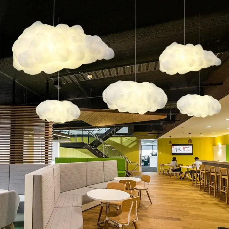 cloud cotton pendant light for living room