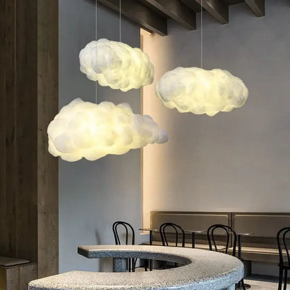cloud cotton pendant light for living room