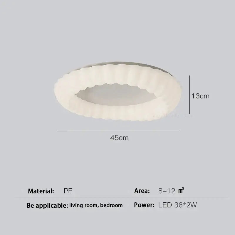 cloud led chandelier frosted white glass bedroom light