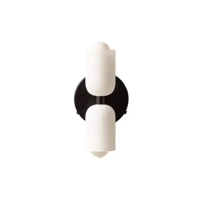 Modern olive & cream wall sconce bedroom light