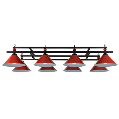 Industrial black metal pendant ceiling light game room billiards accent