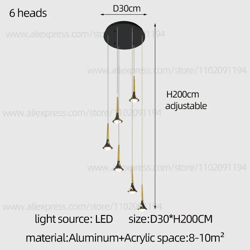 contemporary horn chandelier living room black glass light