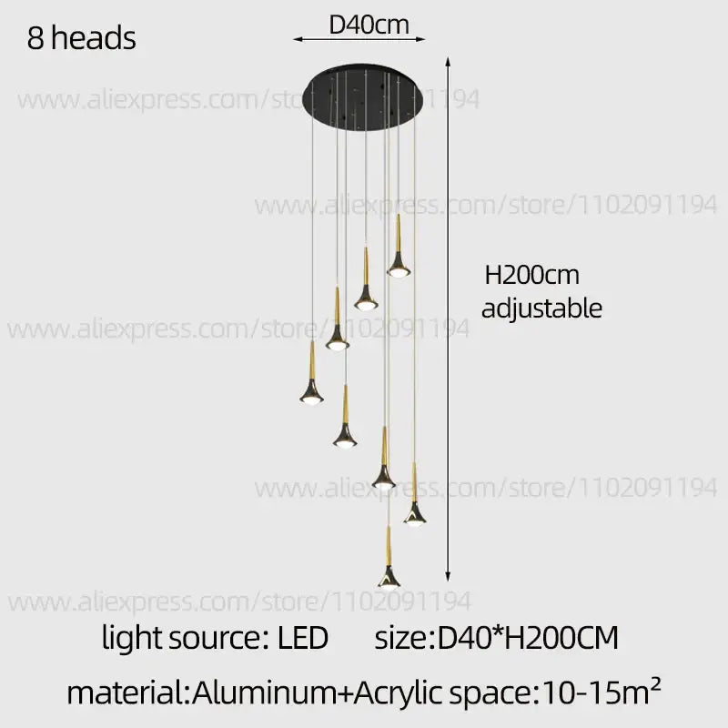 contemporary horn chandelier living room black glass light