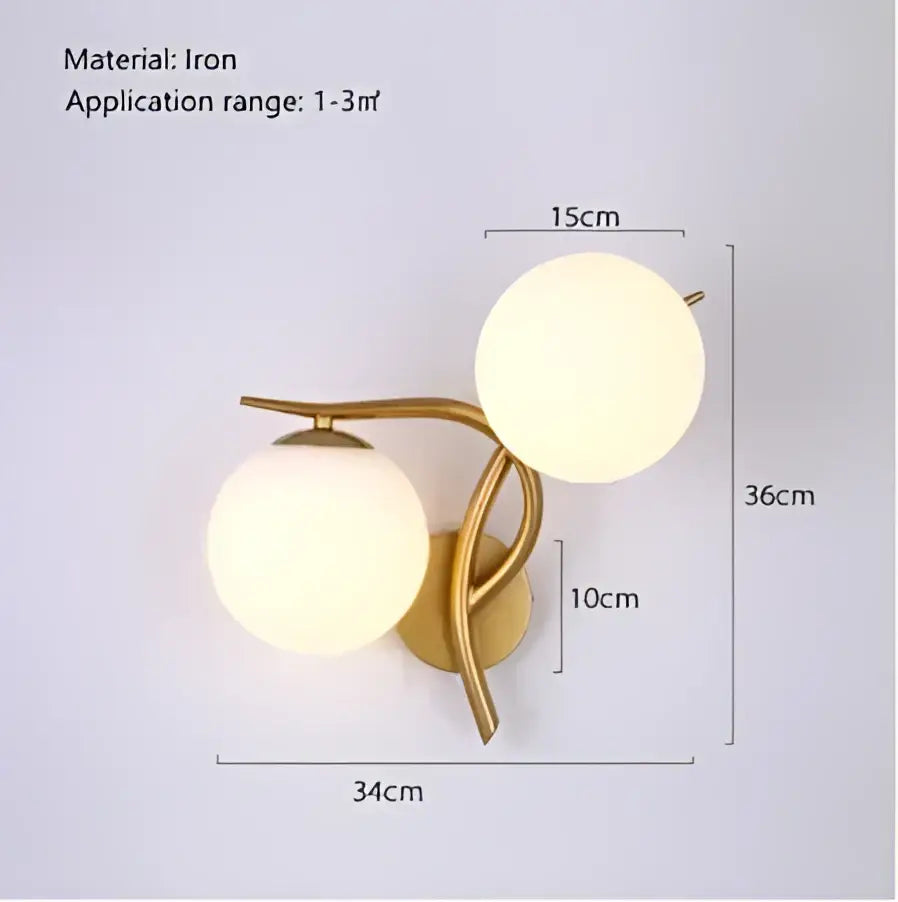 Modern gold long ceiling chandelier dining room glass pendant light