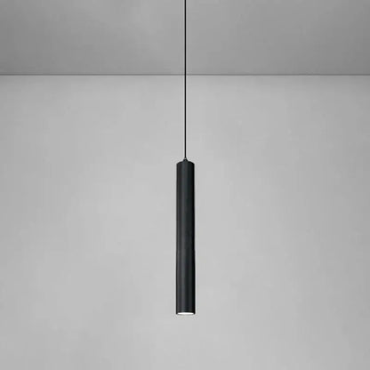 Contemporary black led pendant light dining room two piece set