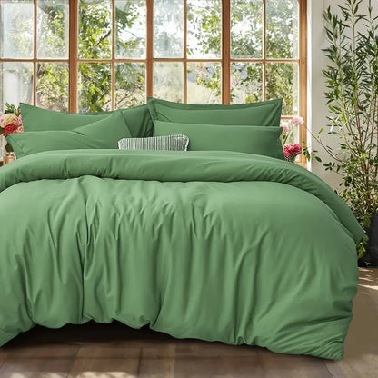 Black satin cotton duvet cover set bedroom textured pillow accent
