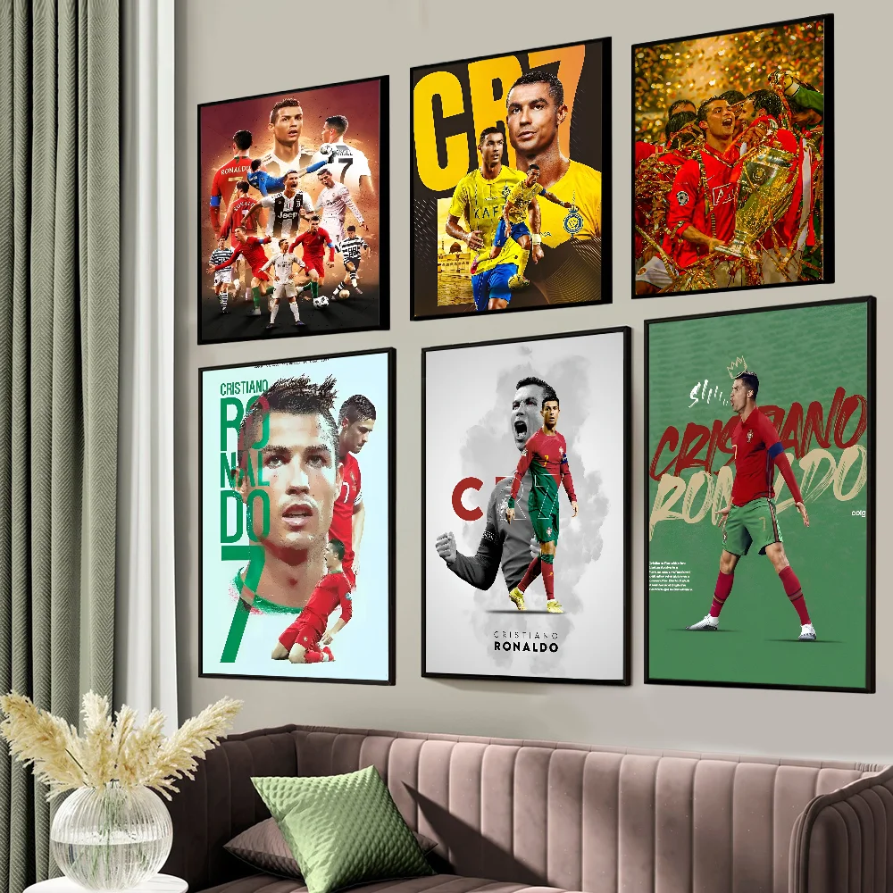 DecorBites™ CR7 Self-Adhesive Art Poster for Home Decor