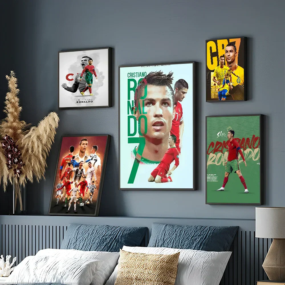 DecorBites™ CR7 Self-Adhesive Art Poster for Home Decor