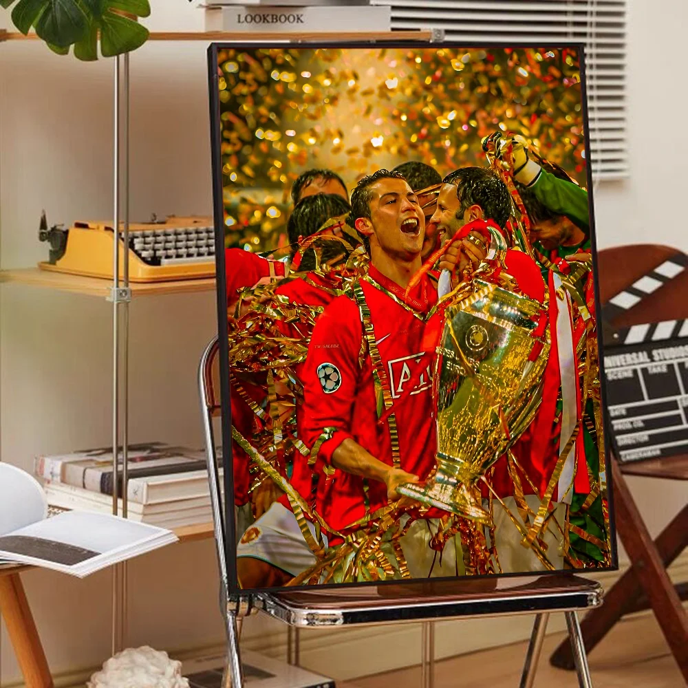 DecorBites™ CR7 Self-Adhesive Art Poster for Home Decor